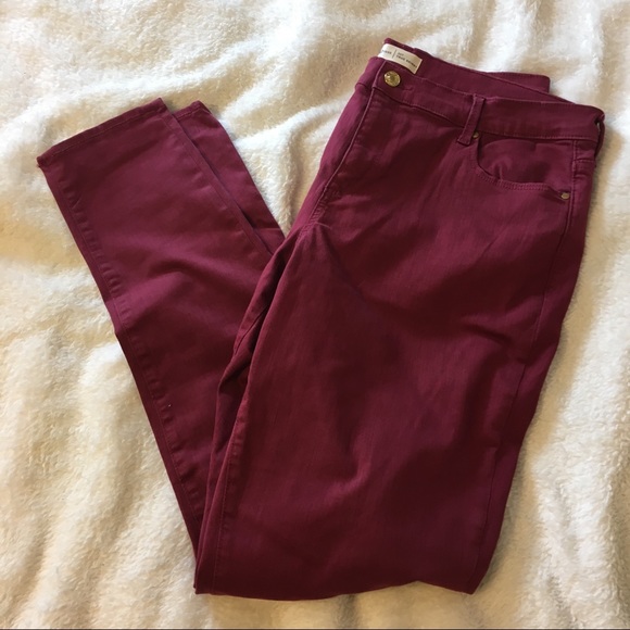GAP Denim - Wine Colored Gap True Skinnies
